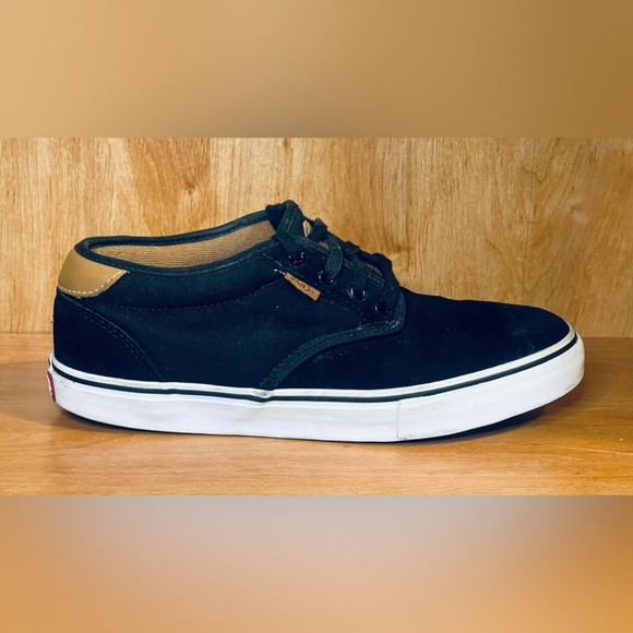 Vans Other - VANS Chima Ferguson Sydney Pro Black/White/Tan Skate Shoes Men’s Size 11